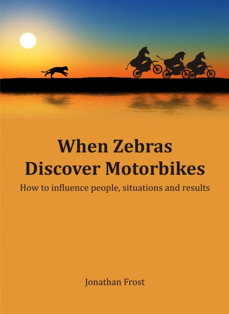 When Zebras Discover Motorbikes